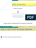 Integral Rieman