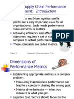 Ch. 13: Supply Chain Performance Measurement:: Management of Business Logistics, 7 Ed. 1