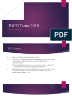 INCO Terms 2010: Muhammad Raheel