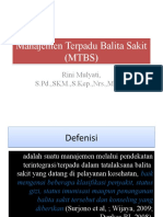 Manajemen Terpadu Balita Sakit (MTBS)