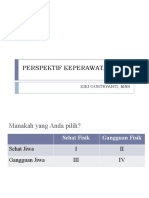 PERSPEKTIF KEPERAWATAN JIWA