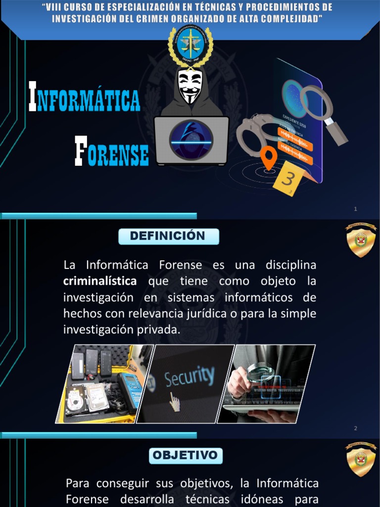 Definición y Proceso de Informática Forense | PDF | Informática forense ...
