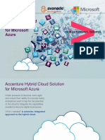 Accenture Hybrid Cloud Solution For Microsoft Azure