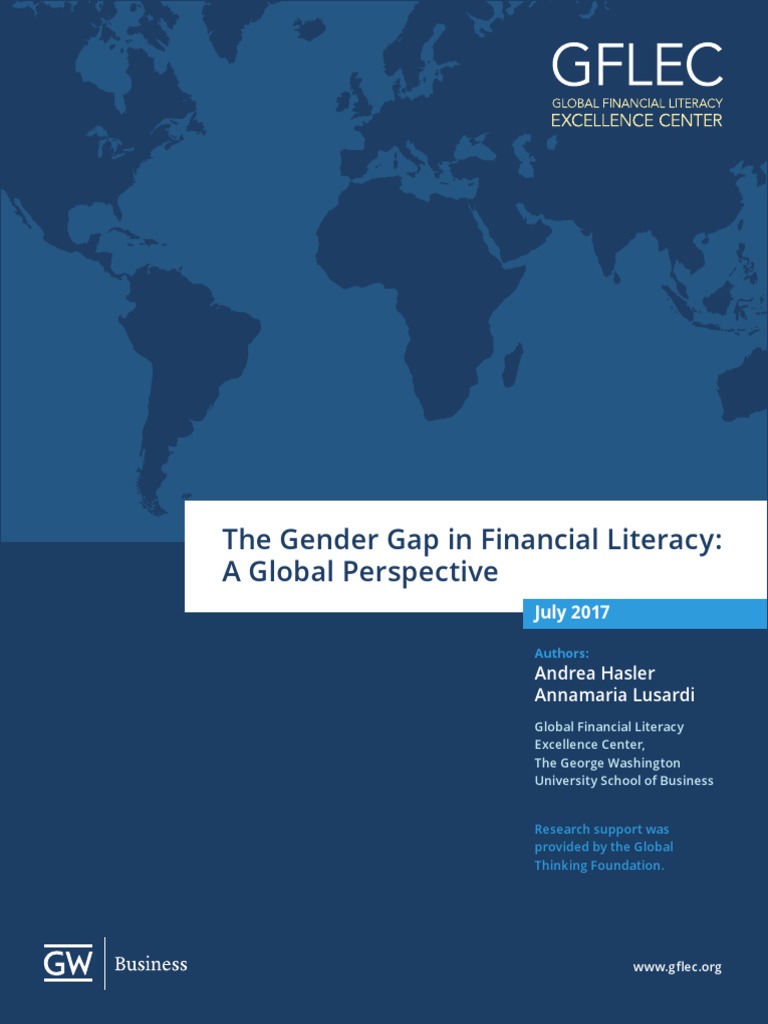 Global Gender Gap in Financial Literacy | PDF | Bric | Literacy