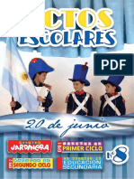 Revista Actos Escolares #8 - 20 de Junio