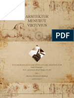 Arsitektur Menurut Virtuvius