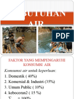 Kebutuhan Air