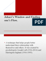 Johari's Window and Finding One's Flow