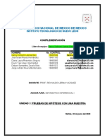 Estadistica Inferencial I - Recuperacion - Unidad - 3