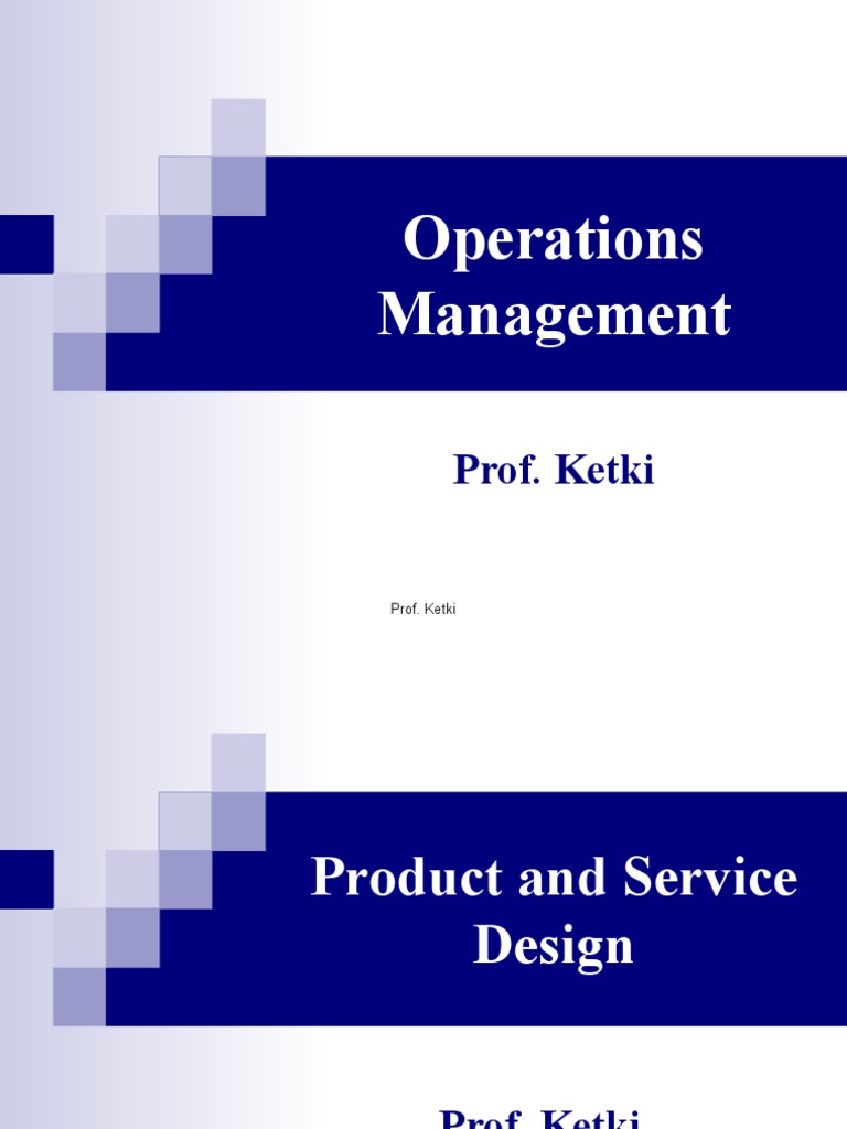 CH - 2 - Product and Service Design | PDF | Life Cycle Assessment ...