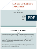 Job Analysis of Safety Industry