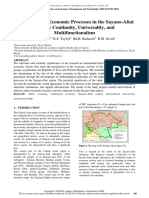 Modern Ethno-Economic Processes in The Sayano-Altai Region: Continuity, Universality, and Multifunctionalism