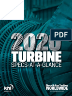 Gas turbine specs and market leaders