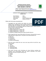 Soal Uas Ganjil 2020-2021 Kelas Xi