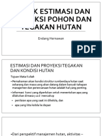 05 - Teknik Estimasi Dan Proyeksi Tegakan Dan Kondisi Hutan