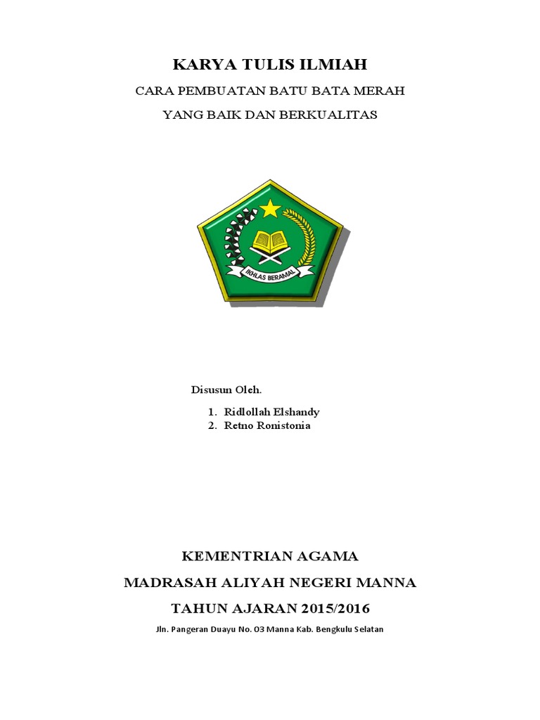 Cara Pembuatan Batu Bata | PDF