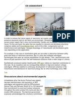 GIS Vs AIS Life Cycle Assessment