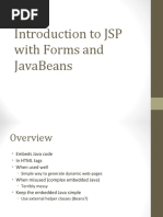 Introduction To JSP With Forms and Javabeans