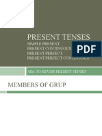 Lesson 5 - Present Tenses New