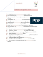 Futuro Ejercicios PDF