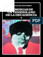 Memorias de un venezolano de la decadencia, José Rafael Pocaterra, tomo I, n 127