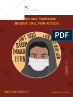 Gender and Pandemic Urgent Call For Action: Advocacy Brief 4