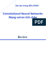 Trí tuệ nhân tạo trong điều khiển: Convolutional Neural Networks Mạng nơron tích chập