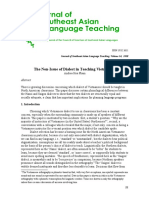 The Non Issue of Dialect in Teaching Vie