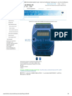 MB10TD 10-Csatornás DS18B20 Hőmérséklet-Érzékelő Modul