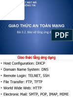 Bài 3.2. Bảo vệ tầng ứng dụng