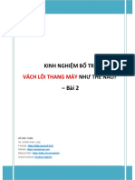 Vách Lõi Thang Máy: Kinh Nghiệm Bố Trí Như Thế Nào?