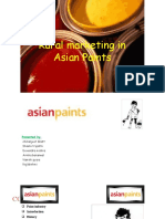Rural Marketing Strategy of Asian Paints in India