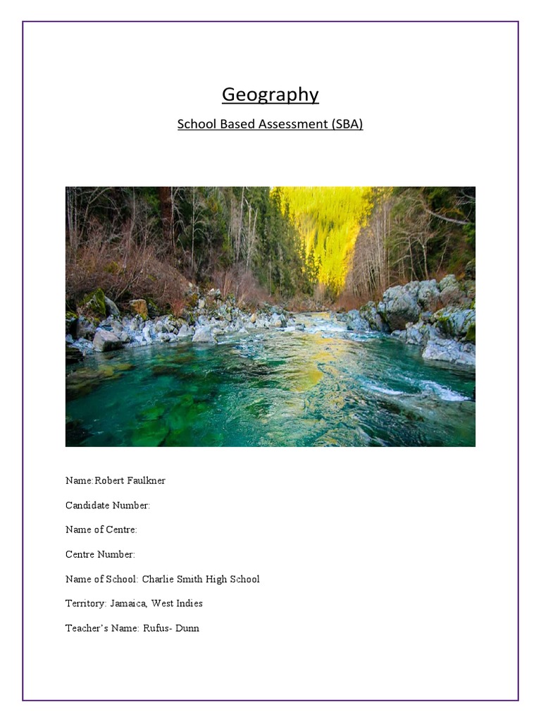 Geo Sba Robert - Docx - 1 | PDF