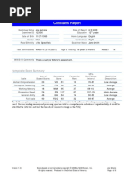 WAIS-IV Sample Report