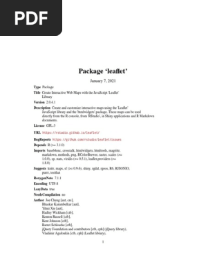 leaflet