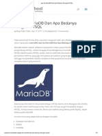 Apa Itu MariaDB Dan Apa Bedanya Dengan MYSQL