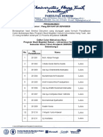 20201 Pengumuman PMB Gelombang 2