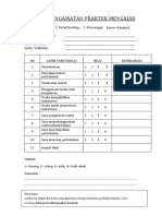 Lembar Pengamatan Micro Teaching