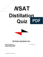 Distillation Quiz: Envision Systems Inc