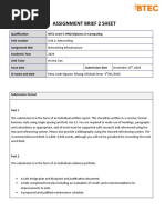 Unit 2 - Assignment 2 Brief