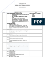 Social-Emotional Learning: Date Name of The Activity Note Verbal and Nonverbal Communication