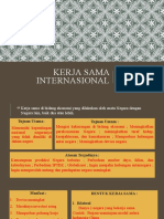 Kerja Sama Internasional