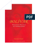 Bolivar, Pensamiento Precursor Del Antiimperialismo, Francisco Pividal