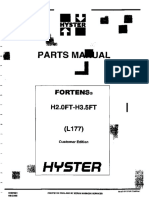 Hyster H2 00 3 5FT L177 Parts Manual PDF