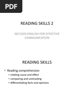 GEC1033 Reading Skills 2