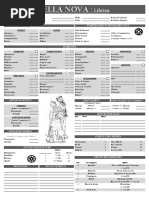 fiche de personnage