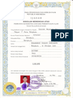 Ijazah SMA