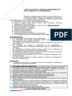 Guía de trámite de Consultas profesionales 2015