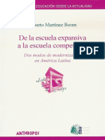 2004 de La Escuela Expansiva a La Escuela Competitiva