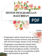 SISTEM PENGHARGAAN BAGI BIDAN